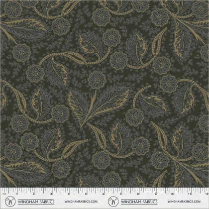 Windham Fabrics - Heirloom - Heritage Stitch, Backwoods
