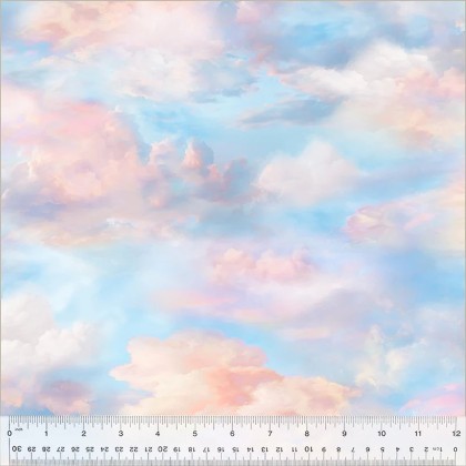 Windham Fabrics - Landscapes - Cotton Candy Skies, Sky