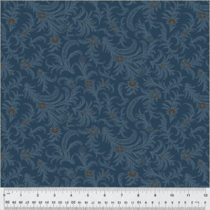 Windham Fabrics - Oxford - Delicate Paisley, Blue