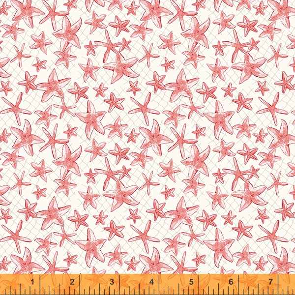 Windham Fabrics - Sea & Shore - Starfish, Cream