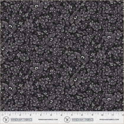Windham Fabrics - Verona - Allegra Blooms, Black