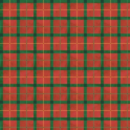 Windham Fabrics - Winter Wonder - Festive Plaid, Red
