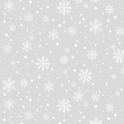 Windham Fabrics - Winter Wonder - Snowfall w/Puff, Snow