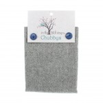 Wool Chubbys - Herringbone Grey - 16' Square