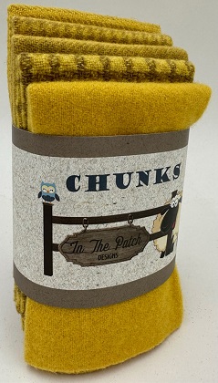 Wool Chunks - Sunflower - 9' x 10'