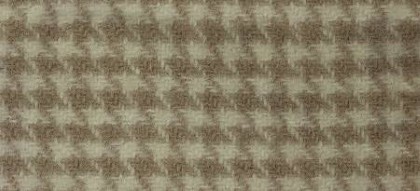 Wool Fat Quarter - Houndstooth - Snow Cream - 16' X 26'