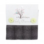 Wooly Charms - Charcoal - 5' Squares