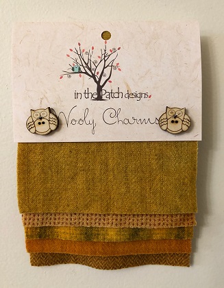 Wooly Charms - Chedder - 5' Squares