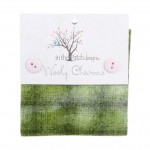 Wooly Charms - Olive - 5' Squares