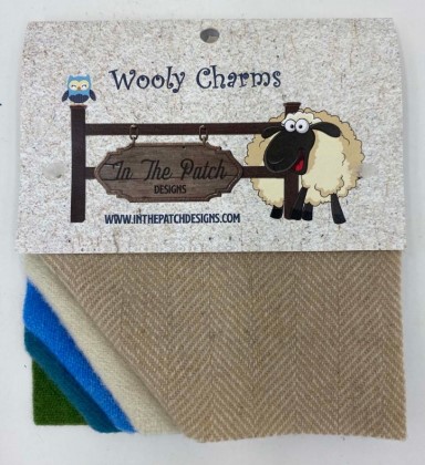 Wooly Charms - Seaside - 5' Squares