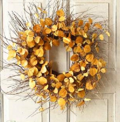 Wreath - Penny Leaf 26'