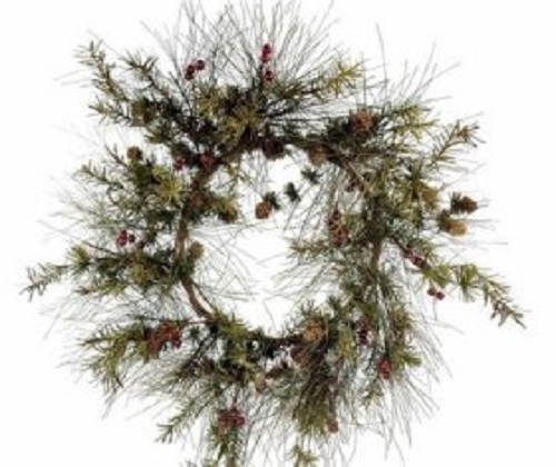 Wreath - Pine & Red Berry