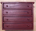 Hanging 4 Drawer Shelf