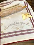 Bareroots Dishtowel Embroidery Kit