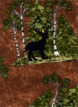 Riverwoods - Rustic Retreat - Deer & Trees, Brown