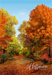 Hoffman California - American Byways - 30^ Delightful Stroll Panel, Autumn