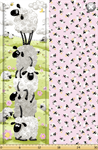 SusyBee - Lal the Lamb - 30^ Growth Chart, Pink
