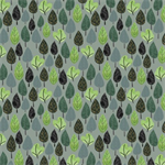 Blank Quilting - Highland Nature Walk - Trees, Grey