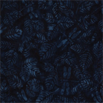 Lumin Fabrics - Radiant Wings - Dragonfly Leaves, Blue Storm