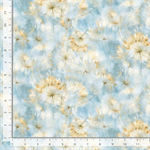 Timeless Treasures - Mystic Meadow - Day Light Dandelions, Sky