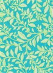 Paintbrush Studio - Picadilly - Tiny Leaves, Teal