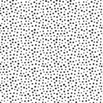 Susybee - Basics - Irregular Dots, Black on White