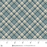 Henry Glass - Traveling Teddies - Bias Plaid, Multi