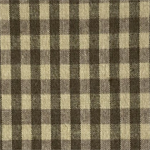 Diamond Textiles - Yarn Dyed Brushed Flannel - Lincolnshire, Black/Tan