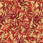 Blank Quilting - Pheasant Run - Leaves, Tan