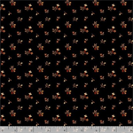 Marcus Fabrics - Midnight Cheddar - Cheddar Buds, Black