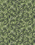 Wilmington Prints - Midnight Garden - Leaves, Black