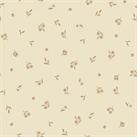 P & B Textiles - Novella - Dainty Sprig Toss, Neutral