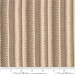 Moda - Lake Views - Patterned Stripe, Morel