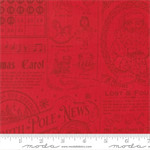 Moda - Holiday Cheer - North Pole News, Poinsettia
