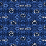 Sykel - College Prints Flannel - Penn State - Navy Paws, Royal