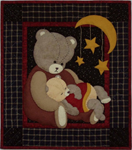 Quilt Wall Hanging Kit - Bear Blessing - Size: 13^ X 15^