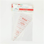 Plastic Templates & Sew Simple Shapes - Lori Holt Pie Ruler