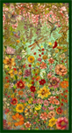 Blank Quilting - Enchanted Canopy - 24^ Garden Panel, Light Teal
