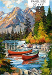 Northcott - Canoe Lake - 30^ Canoe Panel