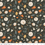Riley Blake - Pumpkin Spice - Forage, Shrubs
