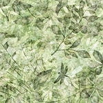 Quilting Treasures - 118^ Panarama Got Your Back - Leaf, Green