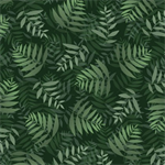P & B Textiles - Fablewood - Tonal Foliage, Green