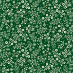 Henry Glass - Nordic Holiday - Floral Vines, Green/Cream