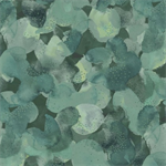 P & B Textiles - Nature Story - Leaf Canopy, Teal