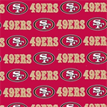 Fabric Traditions - NFL - 44^ San Francisco 49er's, Red
