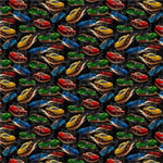 Studio E - Fast and Wild - Speeding Cars, Black