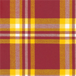 Robert Kaufman - Mammoth Flannel - Game Day, Maroon