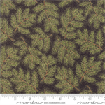 Moda - Cardinal Song Metallic - Pine Branches, Ebony