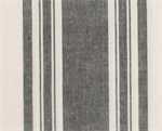 Dunroven House - Homespun - Farmhouse Stripe, Black/White