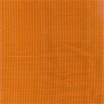Diamond Textiles - Chatsworth Cabin Brushed - Small Squares, Orange/Tan